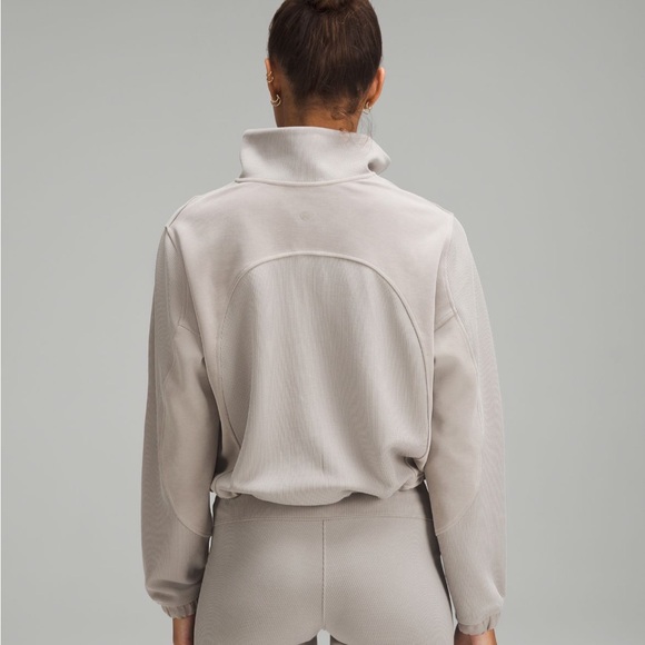 Brushed Softstreme Ribbed Half Zip - Picture 2 of 5